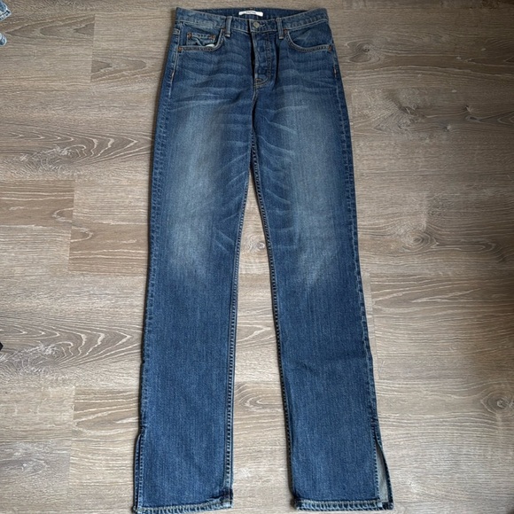 GRLFRND Natalia High-Rise Skinny Split Jean in Ma Belle 27 - Picture 2 of 14